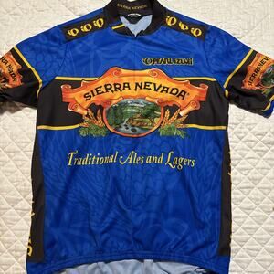 Sierra Nevada Cycling Jersey Shirt Mens Large